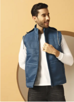 METRONAUT Sleeveless Solid Men Casual Jacket