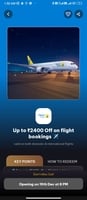 Timesprime x flipkart flight 1200 off on 6000 voucher { 19 dec 8 pm}