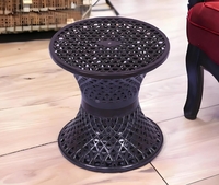 Mesh damroo style stool for garden 