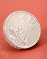 Mia by Tanishq 999 Silver Divine Mango Leaf Coin (Per Gm)