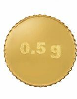 BRPL 0.5gm Gold Coin 24K @ 6081 effectively using BOB Eterna Credit Card