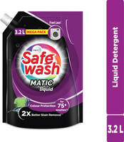 Grocery: SafeWash Front Load Matic Liquid Detergent (3.2 L) and few other Inside
