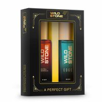 Wild Stone Perfume Gift Set for Men 2x20ml | Eau De Parfums | Premium Gift Set for Men | Ultra Sensual & Edge Perfume for Men | Long Lasting Luxury Fragrance