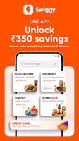 Swiggy One 3 months membership @ Rs.1