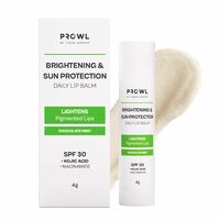 PROWL by Tiger Shroff Lipbalm For Men Brightening Dark Lips with Kojic Acid & Niacinamide | SPF 30 PA+++ Daily Lip Balm For Lightening Pigmented Dry Lips | Pigmentation Removal Care | Choco Mint, 4g