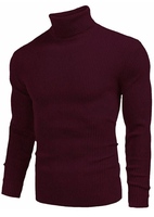 Freaks High Neck Wool Blend Sweater for Men