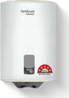 Hindware Smart Appliances Immedio Plus 15 L Storage Water Geyser | 5 Star BEE Energy Rating | Glassline Tanked  (White, Grey)