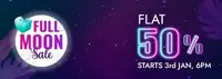 Kindlife - Full Moon Sale - Flat 50% Off 