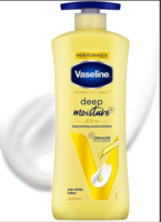Vaseline Deep Moisture Body Lotion |For Dry Skin | Cushion Soft Skin| With Ceramides Hyaluron Moisture Fillers 400ml