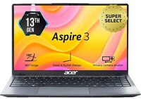Acer Aspire 3 Intel Core i5 13th Gen 1334U - (16 GB/512 GB SSD/Windows 11 Home) A324-53 Thin and Light Laptop (14 Inch, Steel Gray, 1.45 Kg)