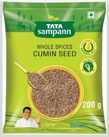 Tata Sampann Cumin Seed (Jeera), Whole Spices, Natural Oils*, Rich Aroma, 200g  (Zepto Same ₹78)