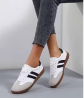 Layasa New Flat Women's Stylish Casual Sports Sneakers | Walking Snekers Shoes