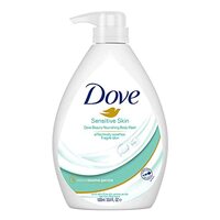 Dove Nourishing Body Wash for Sensitive Skin, 24Hrs Moisture Lock, 1L