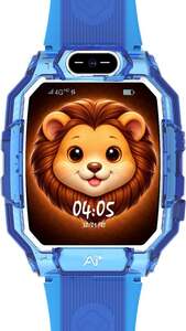 Ai+ NovaWatch Kids 4G with Live GPS, Video Call, SOS & Geo-Fencing Smartwatch