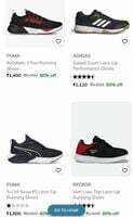 80% off on puma -nike - adidas