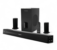 E GATE Phantom 630DW Dolby Audio 540W Soundbar,Home Theatre 5.1 Channel Sound bar for TV with Wireless Subwoofer (16.5cm) & 2 Satellite Speakers, 3 EQ Mode, Bluetooth 5.3, HDMI-ARC, Optical | eGate