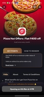 (Upcoming)Timesprime : Pizzahut 400 off on order of 999