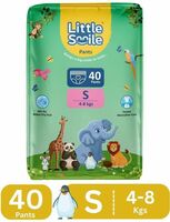 Little Smile Baby Pants Extra Absorb Diapers - Small -40 Pieces - S Min 2 items 