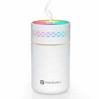Portronics Magma Lite Type-C Powered Humidifier with RGB Light, 260ml Water Tank