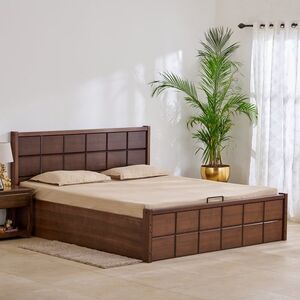 Home Centre King Size Bed - Hydraulic Storage