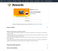  Amazon add money using axis credit card to get upto 50 cb ( user specific)