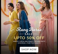 Koskii Rang Barse Holi Sale – Up to 50% OFF on Sarees, Salwar Suits & Dress Materials