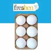 Zepto: Freshen White eggs 6pc at discount price (May be some pincodes)