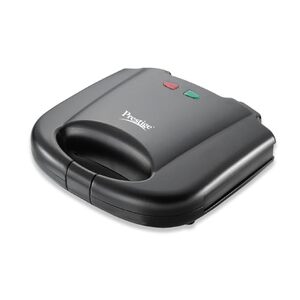 Prestige PGMFB 800 Watt Grill Sandwich Toaster with Fixed Grill Plates, Black