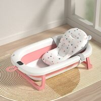 BUMTUM Baby Bathtub & Anti Slip with Temperature Sensor, Bath Chair