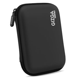 Gizga Essentials Hard Drive Case Shell, 6.35cm/2.5-inch, Portable Storage Organizer Bag for Earphone USB Cable Power Bank Mobile Charger Digital Gadget Hard Disk, Water Resistance Material