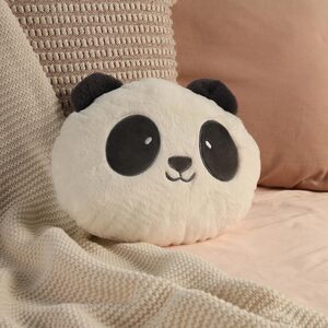Mirada Black Panda Soft Face Toy - 25 cm