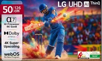 LG 126 cm (50 inches) UA82 AI Series 4K Ultra HD (3840 x 2160) Smart webOS LED TV 50UA82006LA