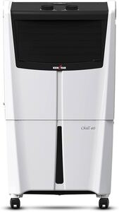 Kenstar CHILL HC 40 Personal Air Cooler for Home - Inverter Compatible, Honeycomb Cooling Pads, Collapsible Louvers, (40L, 170 Watts) 