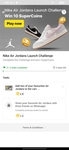 nike air jordons launch challenge win 10 supercoin on flipkart