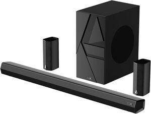 Boat Aavante Bar 3600/3500, 500W Signature Sound,5.1CH, Home Theatre Soundbar Speaker (Premium Black)