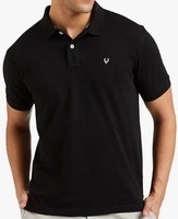 Allen Solly Men’s Polo T‑Shirt | Comfortable Rich Cotton Blend, Band Collar, Regular Fit | Stylish & Premium All Day Wear