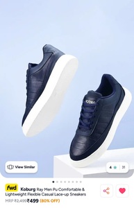 Koburg men comfortable lace up sneakers 