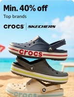 Amazon - Min 40% Off - Crocs - Sketchers - Puma & more