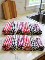 SPACEHEIGHT cleaning cloth, dinning towel Dry Cotton Cleaning Cloth (12 Units)