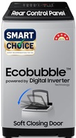 Samsung Smart Choice 8 kg, 5 star, Eco Bubble Tech, Digital Inverter Motor, Soft Closing Door, Fully-Automatic Top Load Washing Machine (WA80BG4441BGTL, Light Gray)