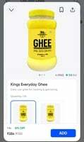 Swiggy Loot || Kings Everyday Ghee 284/ltr