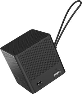 Portronics Bounce 2 5W Portable Bluetooth Speaker with in-Built FM Radio, Type C Charging Port with 5 Hrs Playback(Black) 