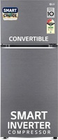 
LG Smart Choice, 322 L, 3 Star, Frost-Free Smart Inverter Double Door Refrigerator (GL-S342SDSX, Dazzle Steel, Convertible with Express Freeze)