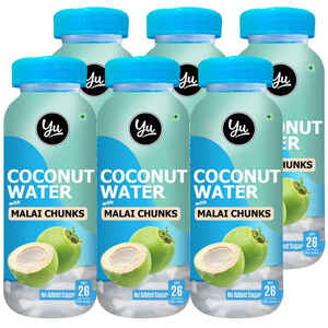 Zepto : Yu Coconut Water with Malai Chunks (6 x 200 ml)