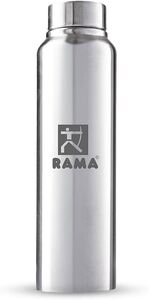RAMA Stainless Steel Water Bottle 950 ml | 304 Food-Grade Stainless Steel | Leakproof, Rust-Proof, Durable | Lightweight Single Wall Bottle | Perfect for Home, Office, School, Gym & Travel 