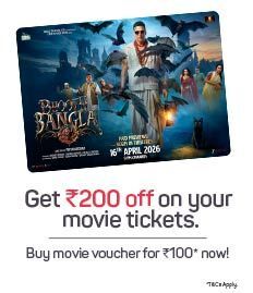 Bhooth Bangla Movie Offer : Get 200Rs Off on Tickets by Purchasing 100Rs Voucher on BookMyShow 