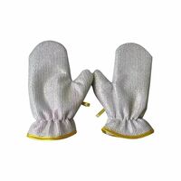 ARABEX™ Gloves Magic wire Dish Washing Gloves, wire Cleaning Gloves, wire Hand Gloves for Kitchen Dishwashing and Pet Grooming, Great for Washing Dish, Car, Bathroom (1 Pair) 