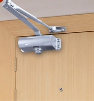 Godrej Hercules Door Closer | No Oil Leakage Guaranteed | Rack and Pinion Mechanism | Double Speed Adjustment (Silver Finish)
