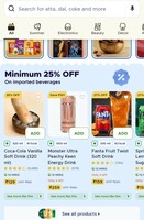 Blinkit : Minimum 25% Off On Imported beverages 