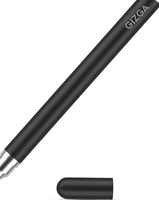 Gizga Essentials 2 in 1 Universal Stylus Pen for All Touchscreen Devices| Fine Point Disc Tip & Soft Rubber Tip Touch Pen for iPad/Pro/Air/mini, iPhone, iOS/Android, Tablets, Smartphones, (Black)